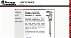 Desktop Screenshot of dumpersunlimited.com